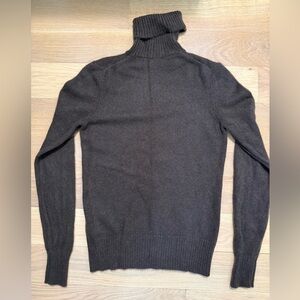 Brooks Brothers Women’s Turtleneck Sweater in Dark Brown